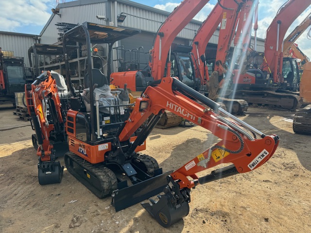 Hitachi ZX17 2024 (Choice of 4) - AJ & MJ Plant Sales