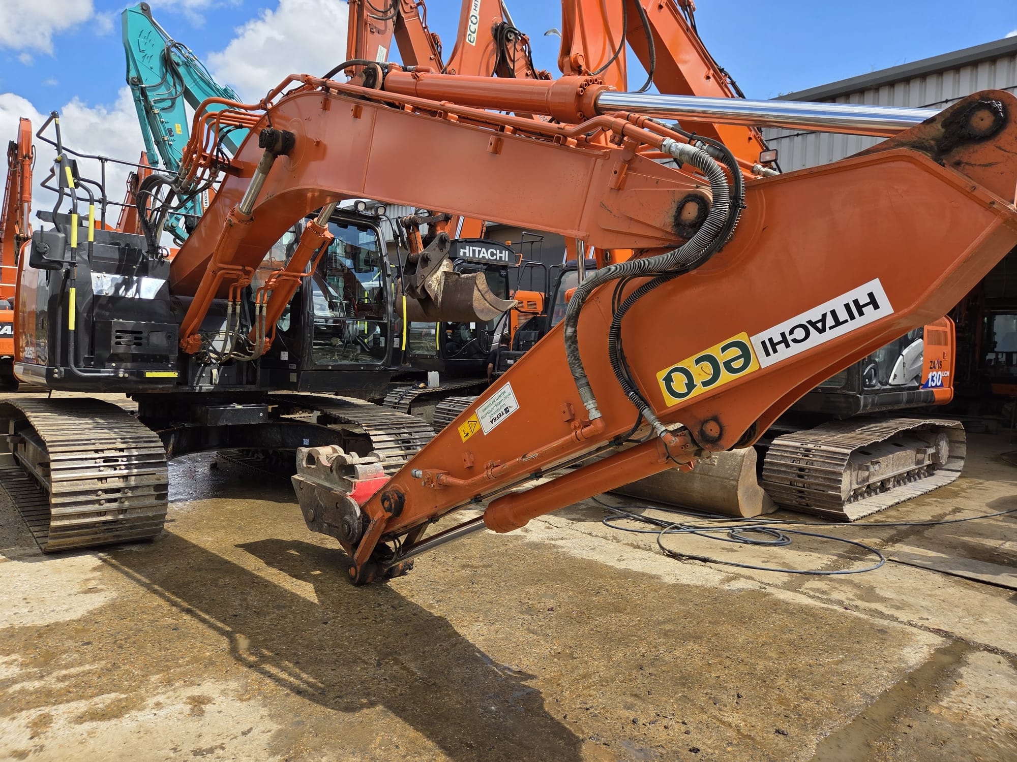 旭日26 日立建機ZAXIS1300K-7 ツーピースブーム仕様 #日立建機#hitachi