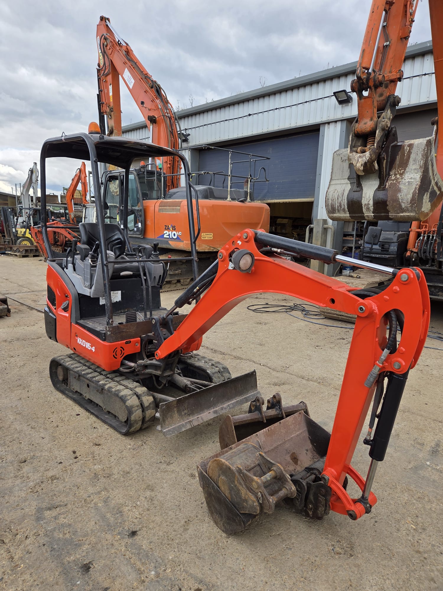 2020 Kubota KX16-4 1769hrs