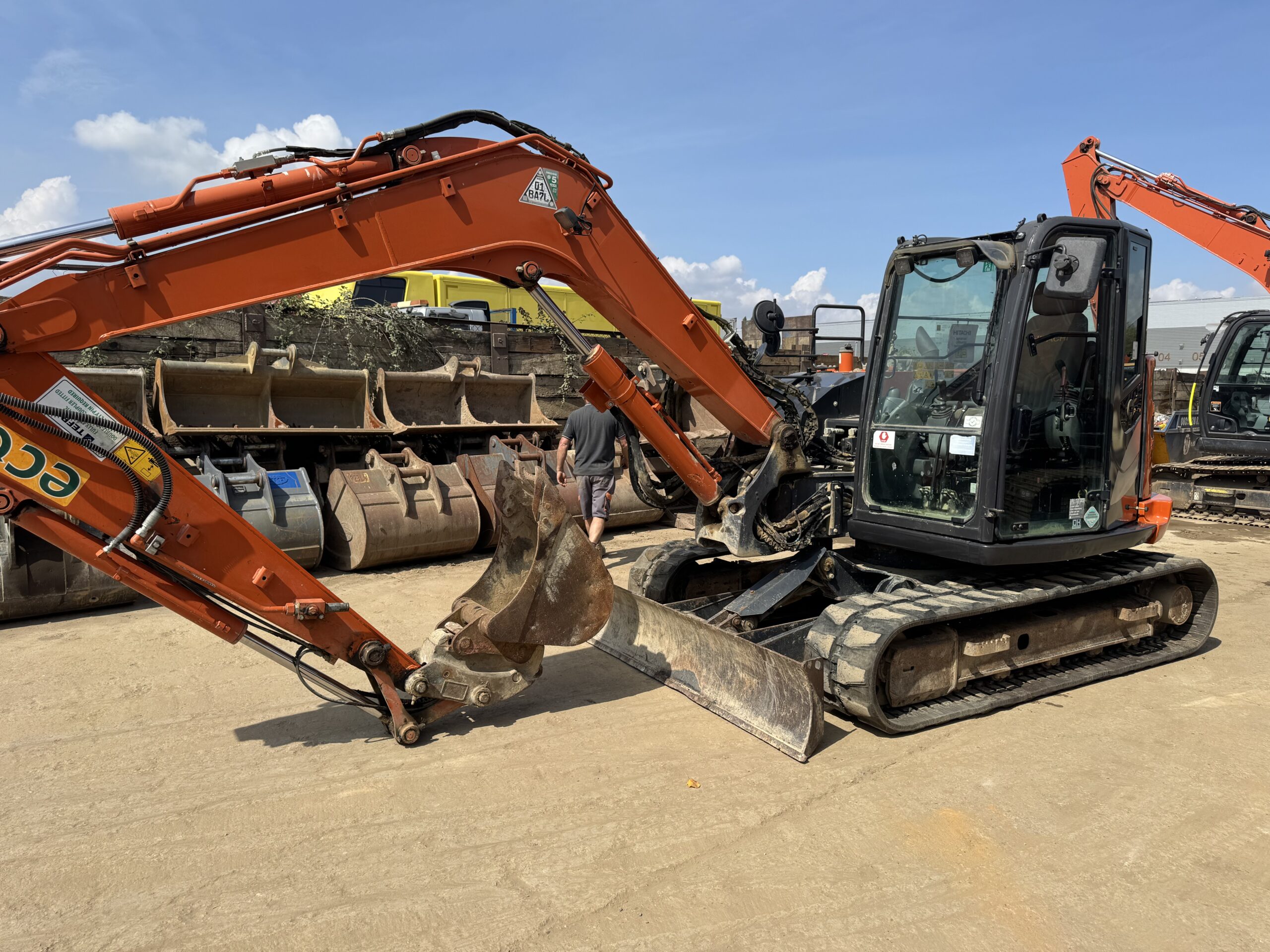 ZX 85 excavator